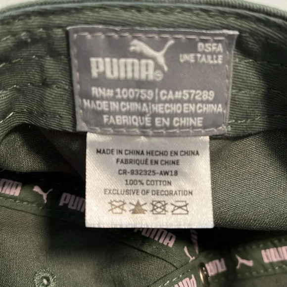 NWOT PUMA Relaxed Fit Adjustable Cotton Baseball Cap - Picture 7 of 7